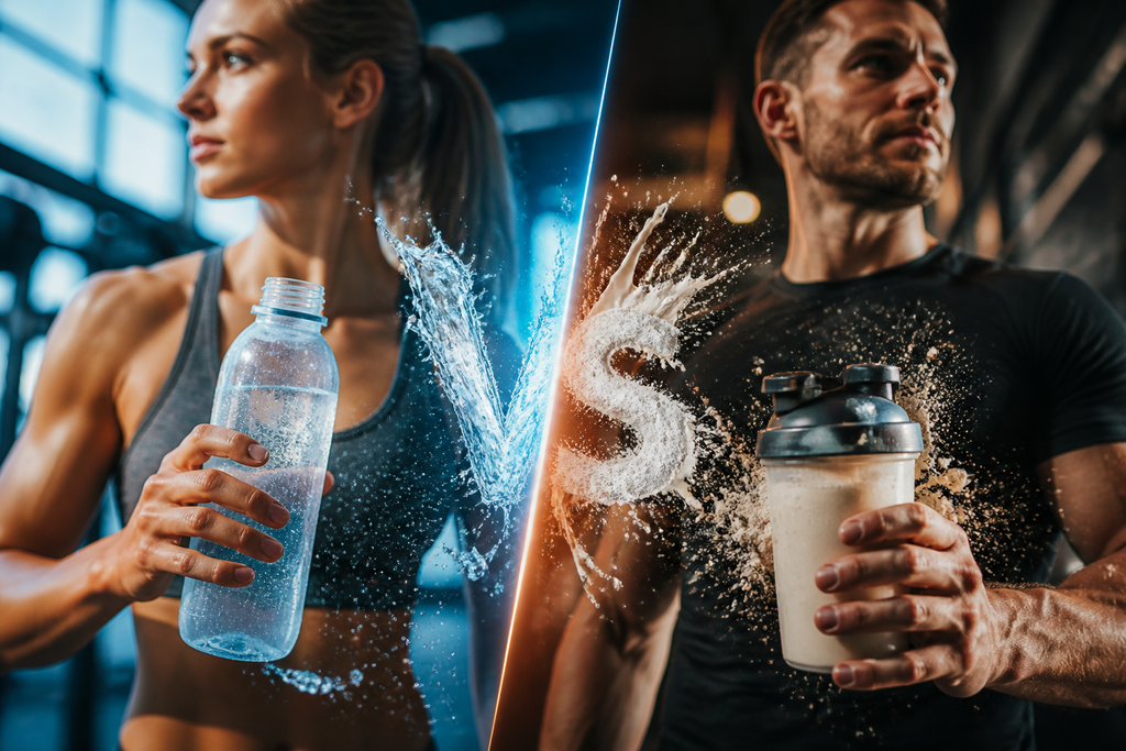 Proteinvatten vs Traditionell Proteinshake: Vad passar bäst i farten?