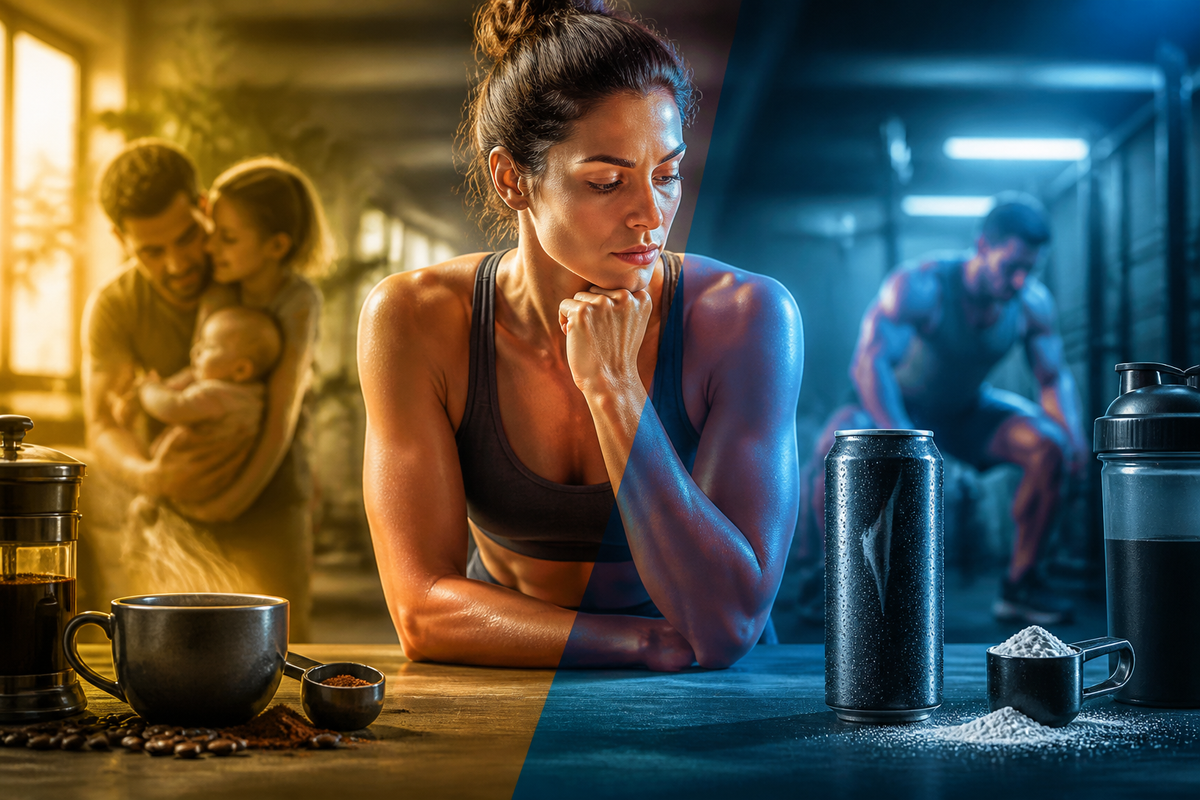 Energidryck vs Kaffe före träningen: Vad ger bäst prestation och skonsammast mage?