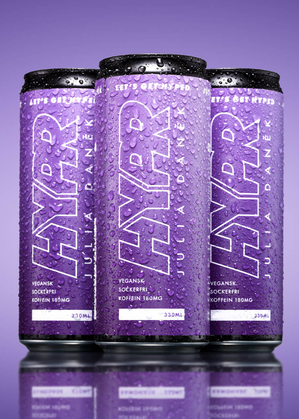 HYPR Energy Purple Background